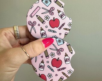 Onderzetters voor docenten: zachte voering voor bekerhouders