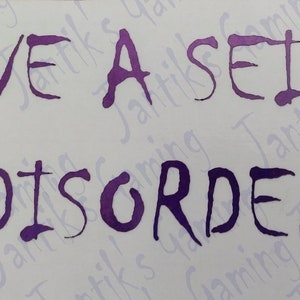 I Have a Seizure Disorder - Vinyl Decals for Awareness, Car Stickers & Gifts, Epilepsy Support, Disability Advocacy