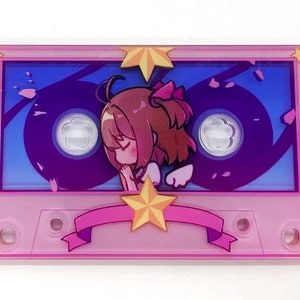 Porta-chaves cassete Cardcaptor Sakura de 8,5 cm