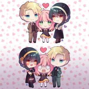 3&quot; Family Keychain