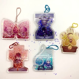 Amuletos de areia movediça Madoka Magica de 8 cm