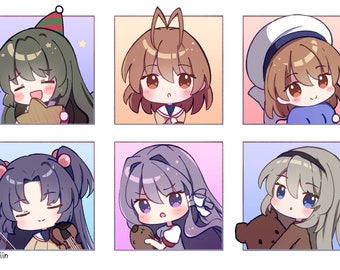 4x6" Clannad Sticker Sheet