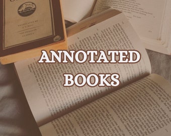 Book Gift for Reader Book Gift Annotate Books Gift Book Present