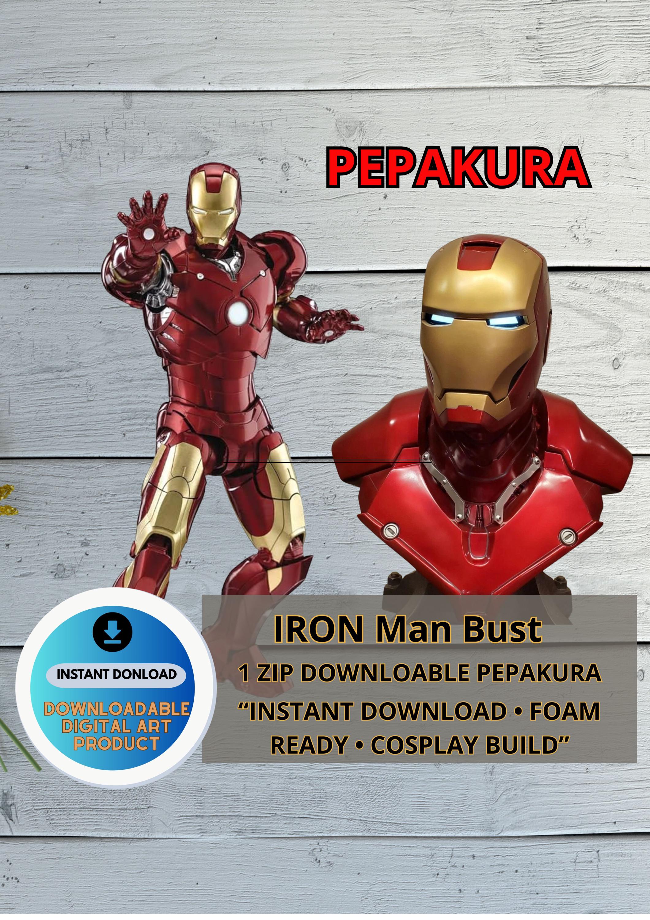 Papercraft Iron Man Helmet