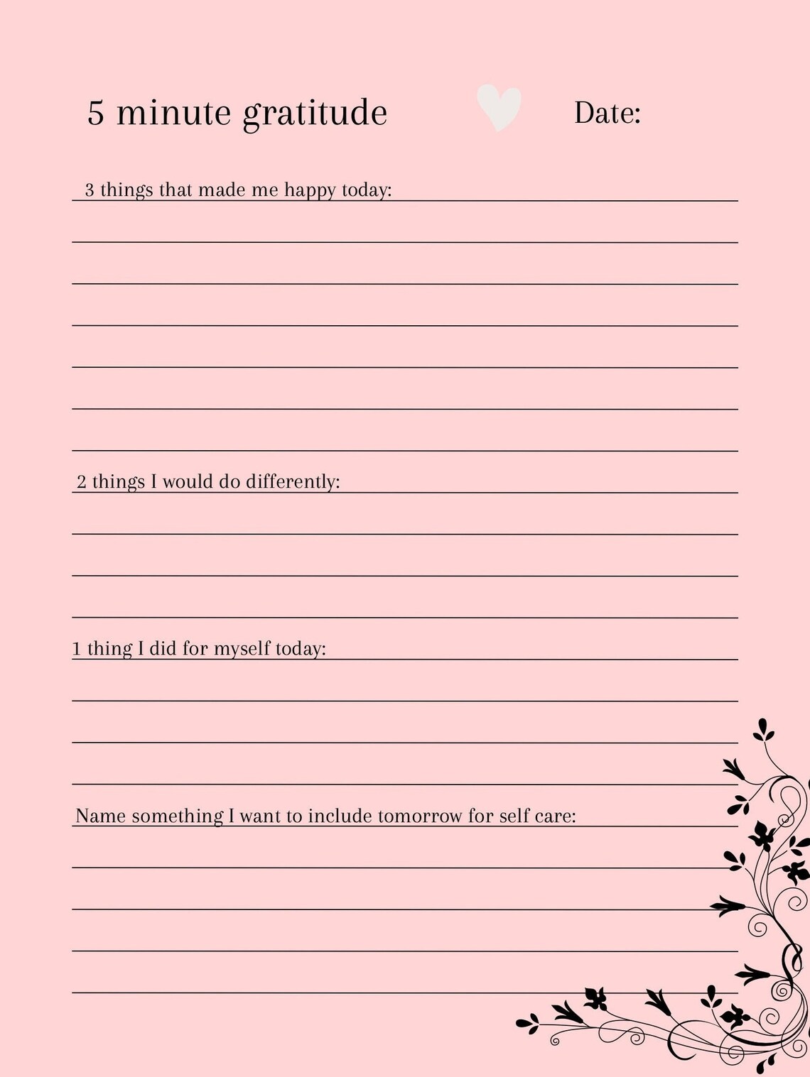 Gratitude Practice Etsy