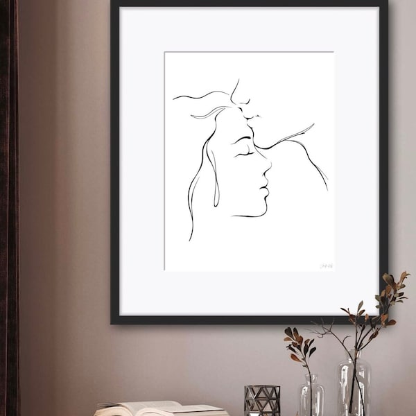 UNDONE | Intimate and Sensual Couple Fine Art Print