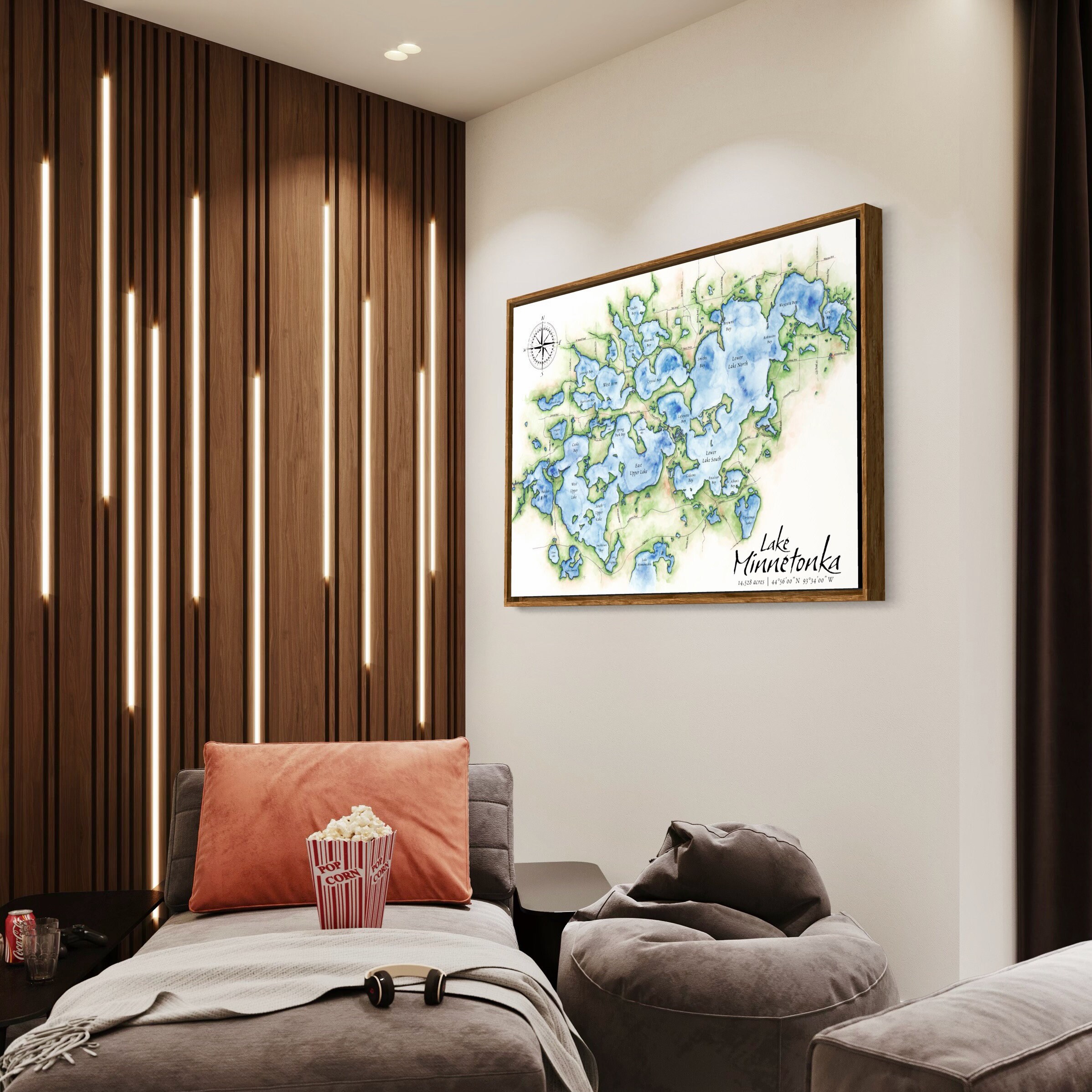 LAKE MINNESOTA Fine Art Paper and Metal Prints Etsy