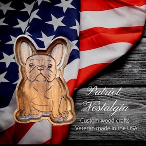 Handcrafted French Bulldog Frenchie Catch-All Tray