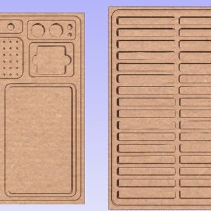 CNC Router Deluxe Tool and Bit Organizer Storage Tray + Extra Bit ...