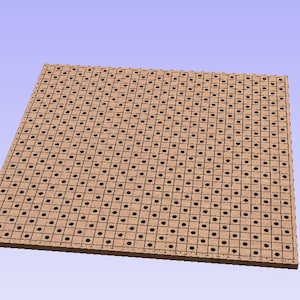 Custom CNC Spoilboard System (Wasteboard) 49"x49"