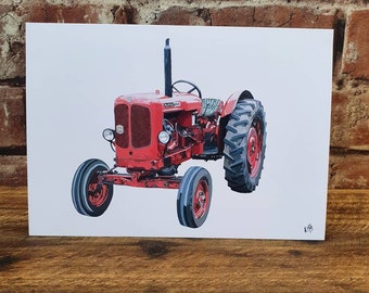 Nuffield Tractor Etsy France