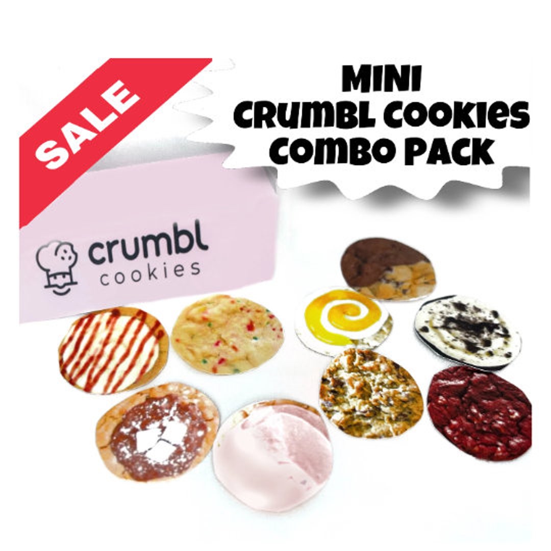 Printable 16 Crumbl Cookies Pack Doll Toys DIY Instant Download Dolls