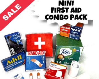 Imprimable 1:12 Premiers soins / Médecine / Docteur pack - Jouets de poupée - Téléchargement instantané DIY - Poupées - Mini / Accessoires de jouets miniatures