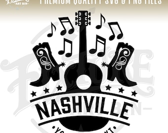 Nashville SVG, Nashville Trip SVG, Nashville vector art, Nashville Tshirt art, Nashville cutfile, Nashville Sticker, Nashville Tumbler art