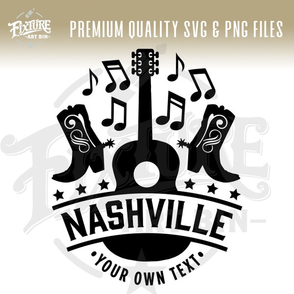 Nashville SVG, Nashville Trip SVG, Nashville vector art, Nashville Tshirt art, Nashville cutfile, Nashville Sticker, Nashville Tumbler art