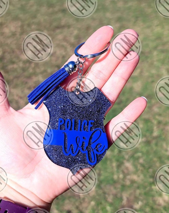 Thin Blue Line 3D Keyring Key Fob Police Badge Keyfob Car Keychain Ring Cop Gift Thin Blue Line 3D Keyring Key Fob Police Badge Keyfob Car Keychain Ring Cop Gift
