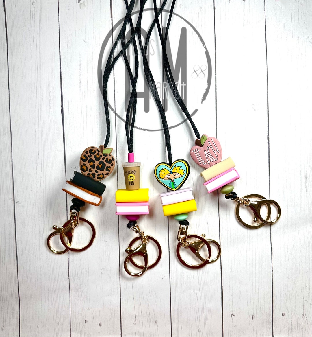 Back to School Teacher Lanyard School Aesthetic Lanyard Etsy