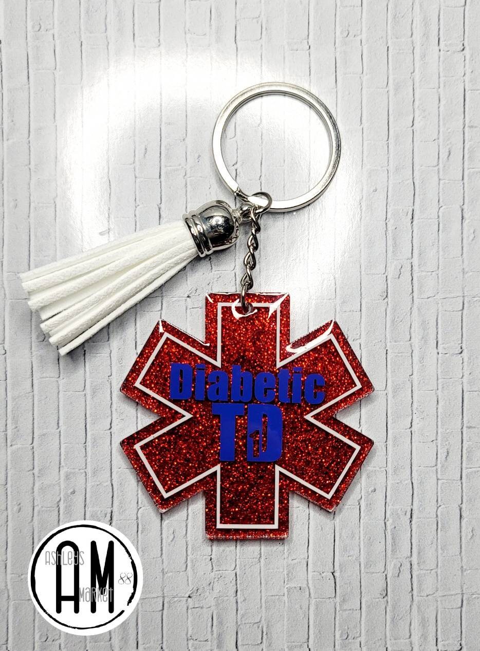 Diabetic Keychain