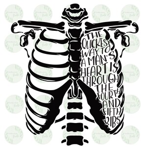 De snelste weg naar het hart van een man.. SVG | acotar humor svg | png