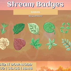 Leaves || Stream Badges