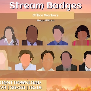 Office Workers || Stream Badges