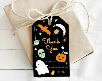 tag di favore di halloween, tag di halloween per bambini, tag di halloween, tag di halloween stampabili, tag di halloween per sacchetti regalo, tag digitali