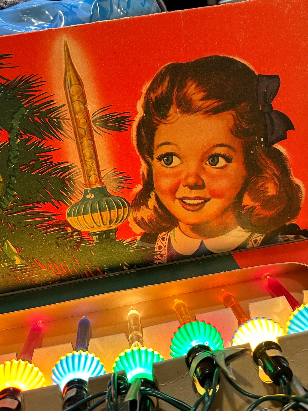 Vintage 1946 NOMA Bubble Lights Etsy