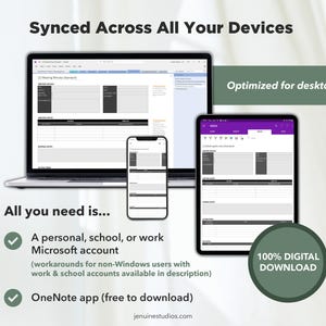Project Management OneNote Planner (Undated) zdjęcie 7