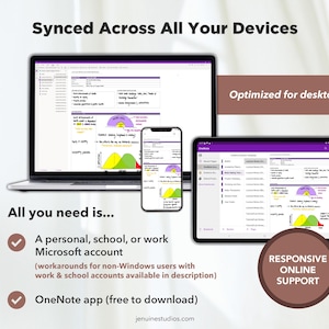Academic OneNote Templates for Students (Student Planner) Bild 5
