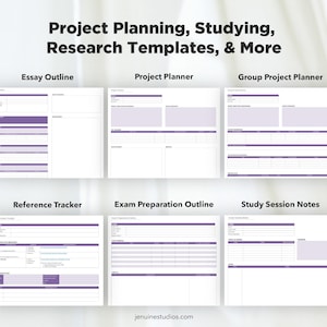 Academic OneNote Templates for Students (Student Planner) Bild 3