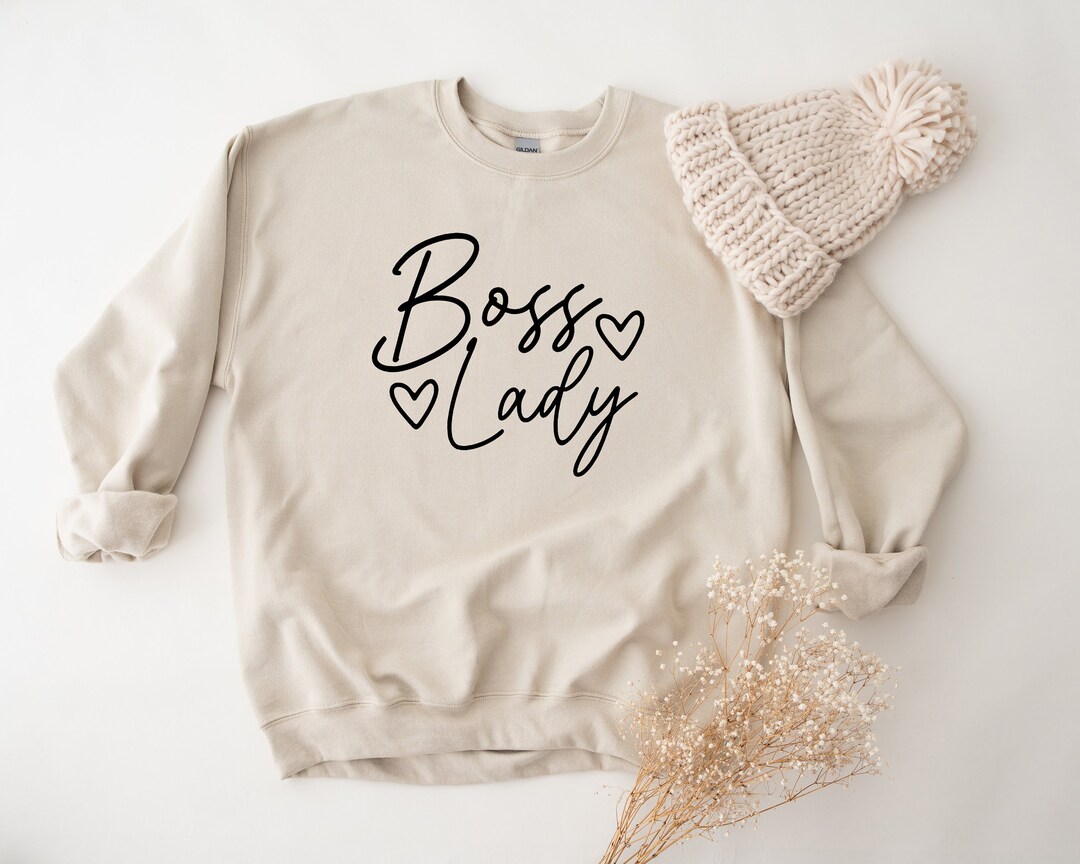 Boss Lady Sweatshirt, Girl Boss Sweatshirt, Girl Power Shirt, Feminist Shirt, Empowered Women