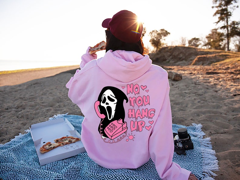 Scream No You Hang Up Crewneck Sweatshirt Ghostface Etsy Australia