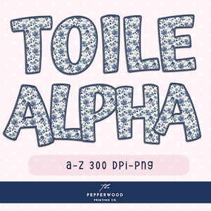 Letras prediseñadas de Toile Doodle, alfabeto Doodle, alfabeto PNG, fuente Doodle, alfabeto de San Valentín Clipart, paquete de alfabeto, PNG, impresión de Toile