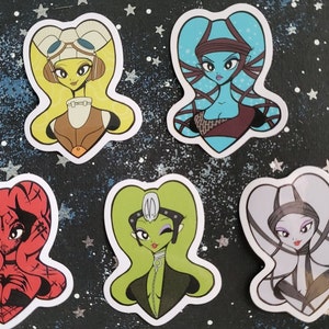 Alien Vinyl Stickers