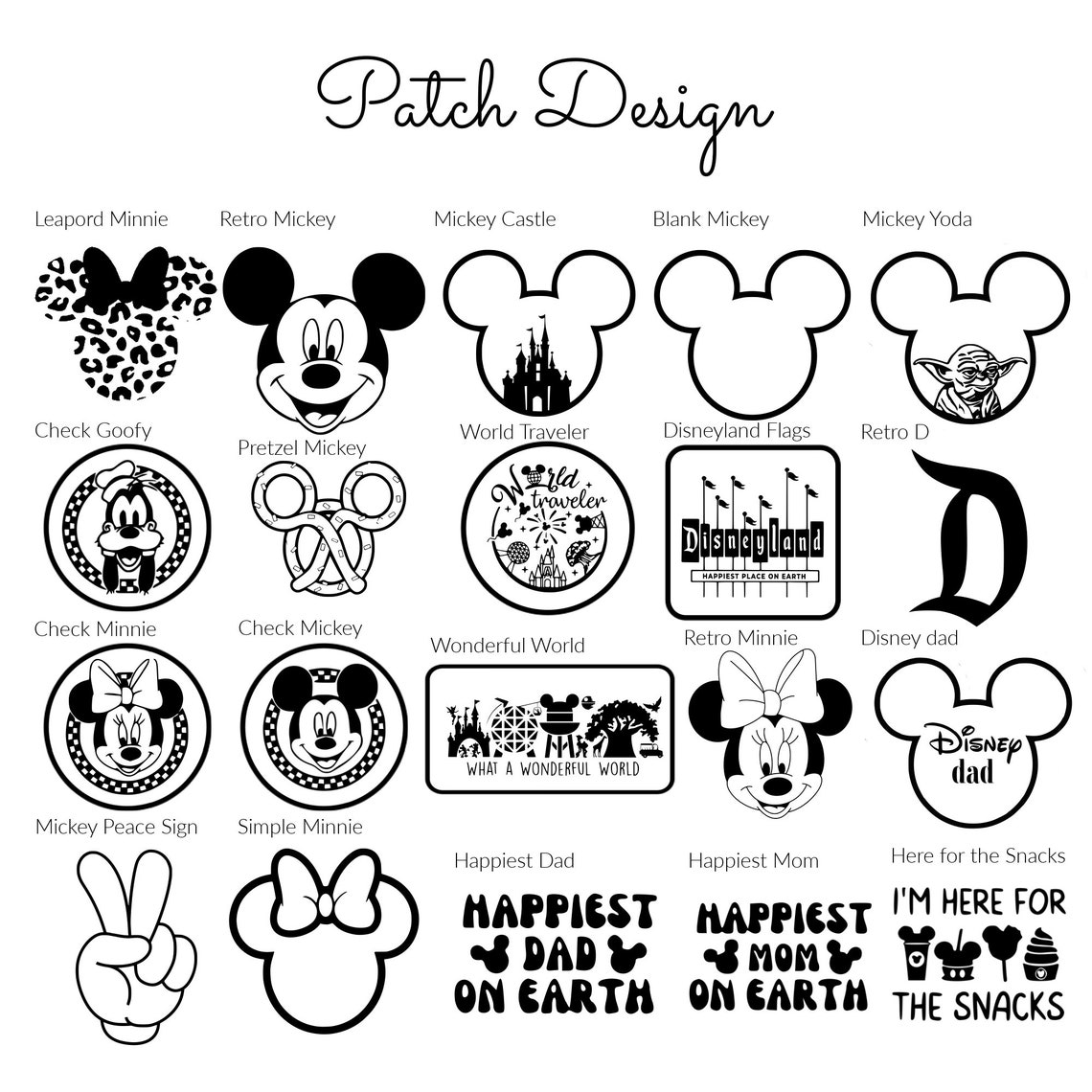 Represents Disney Disney “D” Leather Patch Hat | Disney Hats | Disney Gifts | Mouse Ears ...