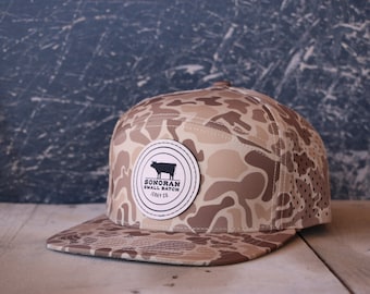 CUSTOM Osprey Logo Hat | Leather Patch Hat | Custom Leather tags | Business Merch | Bulk Custom Leather patch hat | Bulk Hats for business