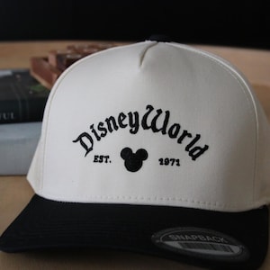 Disney world Hat | mouse ears | Disney hats for dad | vacation hats | Neutral Disney hats | neautral check | DisneyWorld hats | park gear