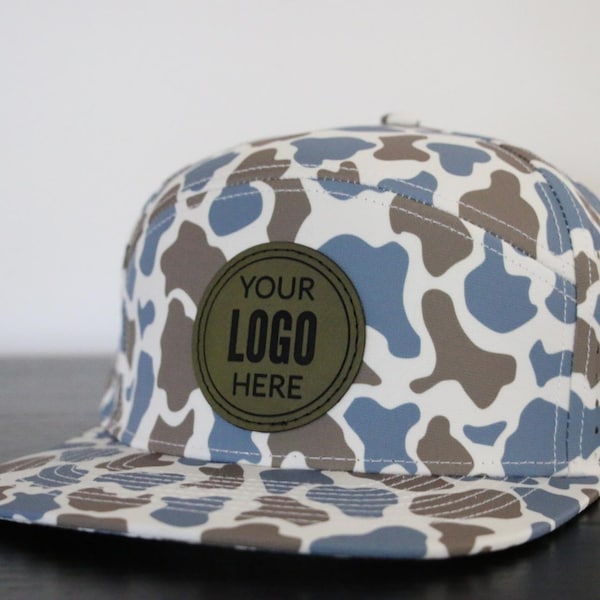 Gorra con logotipo de Osprey personalizada / Gorra con parche de cuero / Etiquetas de cuero personalizadas / Mercancía comercial / Gorra con parche de cuero personalizada al por mayor / Gorras al por mayor para empresas