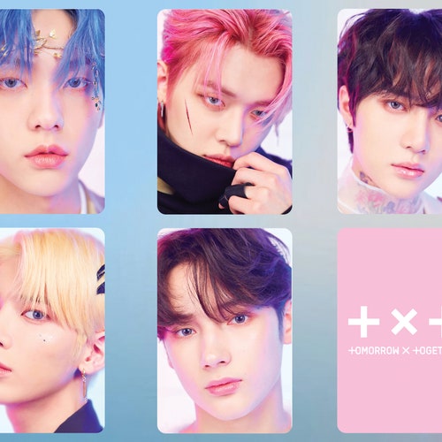TXT Blue Hour Concept Photo VR Version Unofficial Photocard | Etsy
