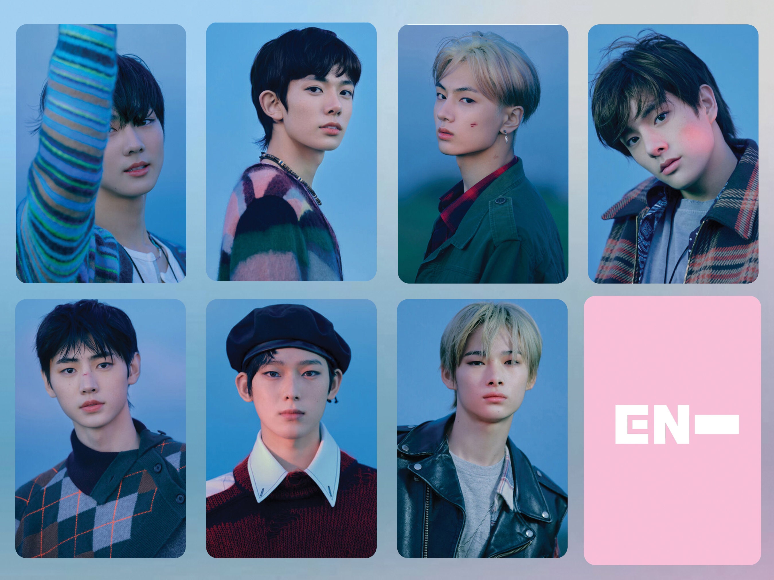 Fanmade Enhypen Border Day One Dawn Version Concept Photo Etsy