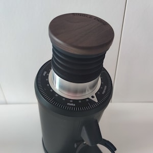 Walnut Single Dose Lid for DF64 / Turin / G-IOTA / Solo