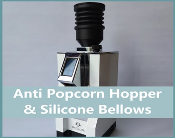 Eureka Mignon Anti-Popcorn-Trichter und Silikonbalg Einzeldosis Zero Retention