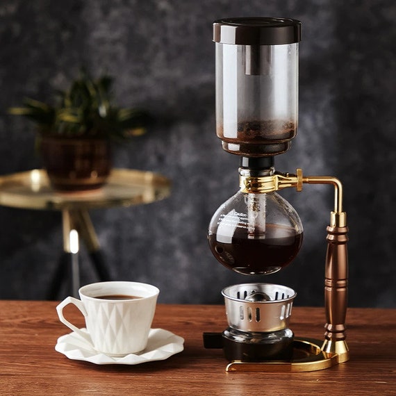 Cafetera sifón Tetera Cafetera al vacío Cafetera Máquina de | Etsy España