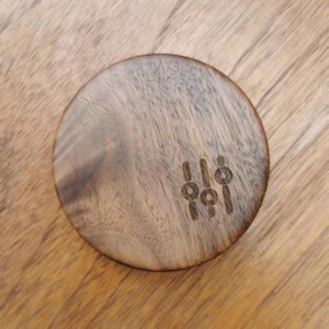 Walnut Lagom Wood Lid Dust Cover for P64 P100 01 image 3