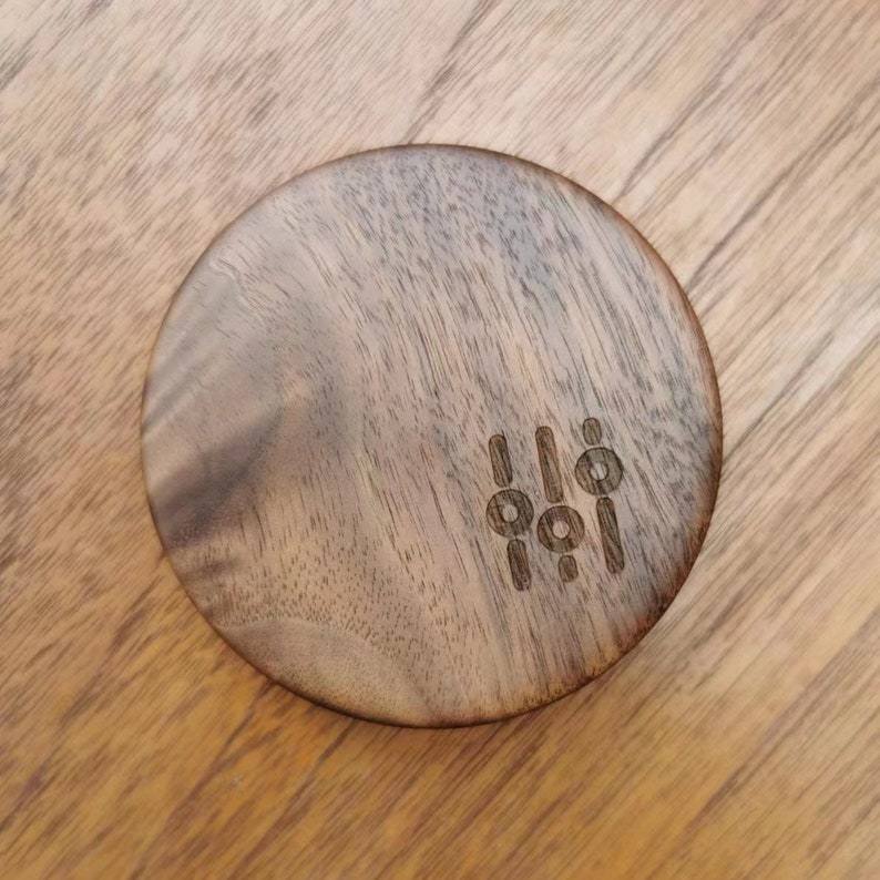 Walnut Lagom Wood Lid Dust Cover for P64 P100 01 image 3