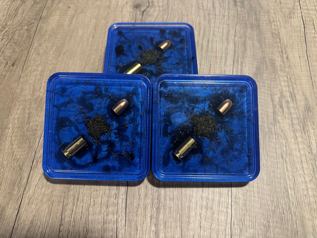 Epoxy 45 ACP Expanded View Coasters - Etsy UK
