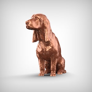 Basset Bleu de Gascogne 3D Print Model Pose 06