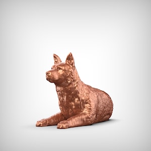 Australian Cattle Dog 3D Print Model Pose 07