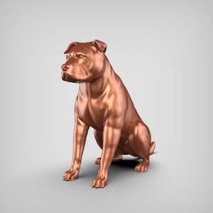 English Staffordshire STL File 3D Print Model V2