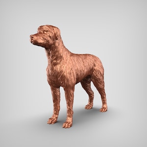 Irish Wolfhound STL File 3D Print Model V3